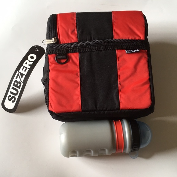 SubZero Other - Subzero dual insulated Lunch bag and water bottle, red
